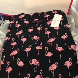 Vera Bradley Lighten Up Flamingo Tote